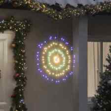 Weihnachtslichter Starburst Kette 140 LEDs Mehrfarbig 17cm Festlich Innen Außen