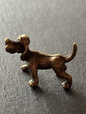 Basset Hound Figur aus Messing
