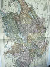1900: Karte der Schweiz