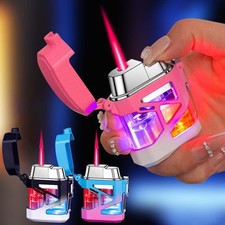 LED Transparent Blinkend Rosa