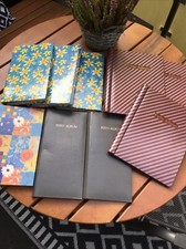 Fotoalbum Fotoalben Konvolut verschiedene Ausführungen 6 Stück plus Zugabe