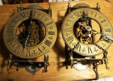 2 X Wanduhr Laternenuhr Tempus Fugit. Ersatzteilträger. 