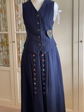 Trachtenkleid Dirndl Zweiteiler Rock mit Weste Berwin & Wolff