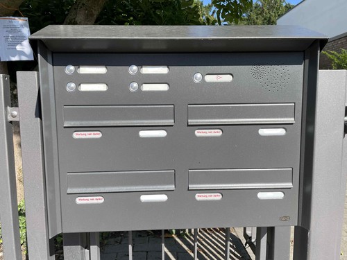 Renz briefkasten anlage fach - briefkasten-anlage, 4-fach