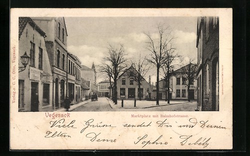 Vegesack ansichtskarte - vegesack,,