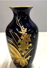 Echt Kobalt Vase 11.12"H