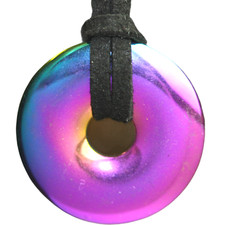 Premium edelstein donut - edelstein-donut, kette