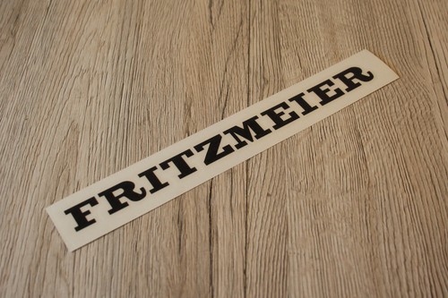 Fritzmeier aufkleber kabine - fritzmeier,