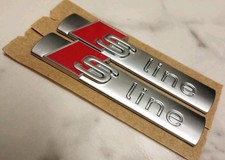 Original Audi S-Line Emblem
