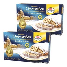 Dr. Quendt Dresdner Christstollen Weihnachten 1000g (2er Pack)