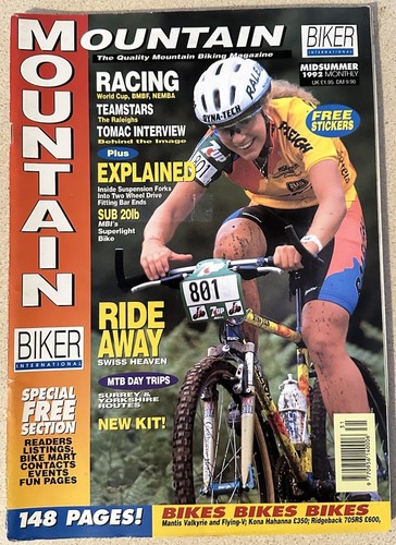 Mountain biker cycling - mountain,