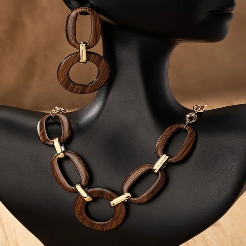 Statement damen set kette - damen,