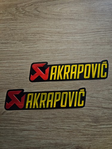 Aufkleber akrapovic - aufkleber,