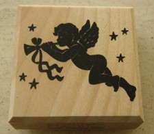 Stempel  -- Engel -- ~6x6 cm -