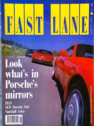 Fast lane magazine aug 1991 - lane,