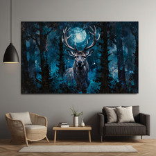 Geheimnisvoller Hirsch im