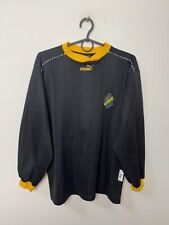 AIK STOCKHOLM 1990'S FOOTBALL LONG SLEEVE #6 PUMA VINTAGE SHIRT SIZE S