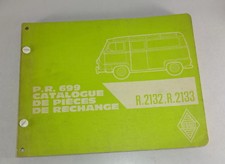 Teilekatalog Renault Estafette