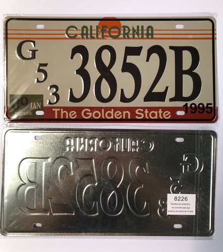Usa nummernschild replik - usa,