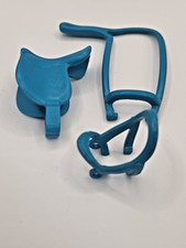 Playmobil 6935 70294 Sattel Zügel Zaumzeug 3.Gen. Pferd Türkis Stall Farm S1R6B1