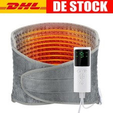 Rückenwärmer Wärmegürtel mit LCD Timer Leibwärmer Nierengurt Wärme Bandage Bauch