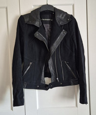 Drykorn Leder/Stoff Jacke Gr