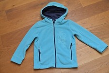 Fleecejacke Jacke Fleece mit Kapuze von Topolino Größe 116 hellblau