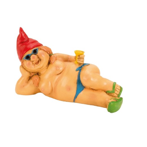 Nackte zwergin mit - zwergin, roter