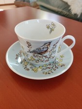 Garden Birds Jumbotasse mit Untertasse Roy Kirkham 0,4l