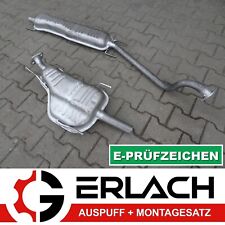 Auspuff für Opel Astra G 1.6
