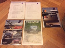 Oettinger Golf 2 1987-1989 GTI,GTI16V Tuningunterlagen,Preise RAR