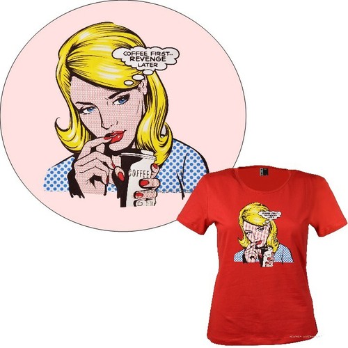 Comic damen shirt popart - comic,
