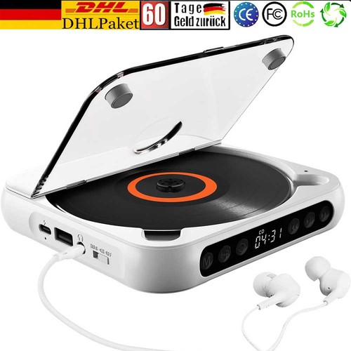 Player bluetooth tragbarer - cd,