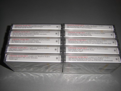 Kassetten grimms märchen - kassetten,