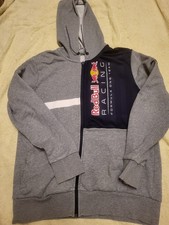 Jacke, PUMA, Gr. S, grau, Kapuze, Red Bull Racing