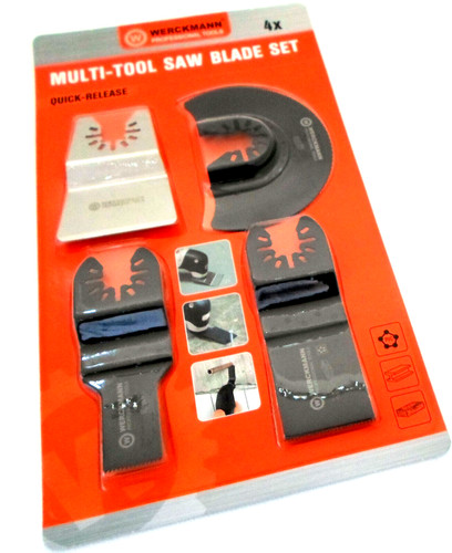 Multitool sägeblatt 4er set - 4er,