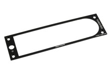 Aquacomputer Aluminium Frontblende für Aquaero 5 XT - schwarz