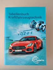 Tabellenbuch Kraftfahrzeugtechnik 17. Auflage neuwertig Europa Lehrmittel