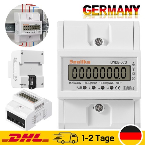 Lcd stromzähler - 2x,