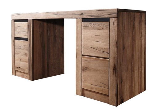 Massivholz Schreibtisch Wild
