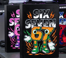 3D-gedruckte 6-7 Meme LED