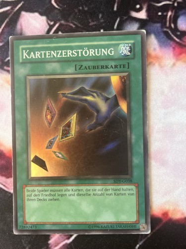 Kartenzerstörung - yu-gi-oh!,