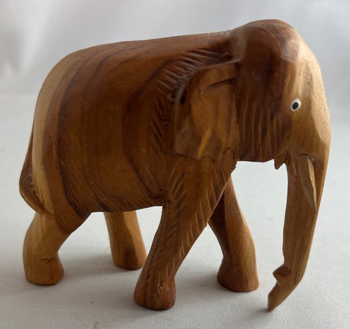 Holz elefant geschnitzt cm - holz, 9,5