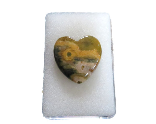 Ozean jaspis herz cabochon - jaspis,