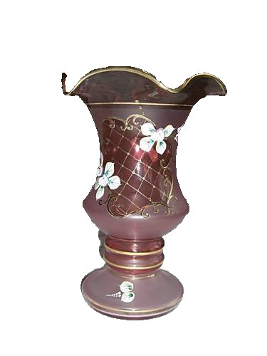 Bohemia glas vase neu - bohemia,