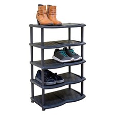 Schuhregal 5 Etagen für 10 Paar Schuhe Etagenregal Ablageregal HTI-Living