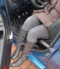 Gabor Leder Stiefel Schwarz