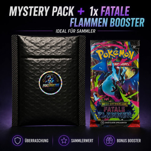 Pokémon mystery pack - pack, +