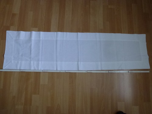 Tischläufer feines leinentuch - tischläufer,