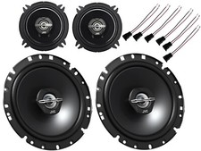 JVC Lautsprecher Einbauset  für VW Bus T4 Vorne Armaturenbrett und Tür 510 Watt